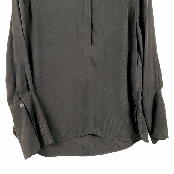 EQUIPMENT Jacquard Silk Bell Sleeve Blouse - Picture 9 of 12